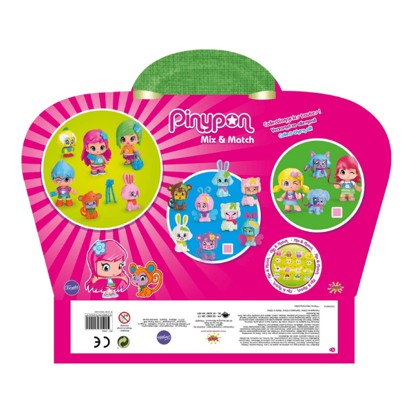 FAMOSA – Set 4 Figuras City Splash Toys Con Animales y Accesorios Intercambiables - Imagen 5