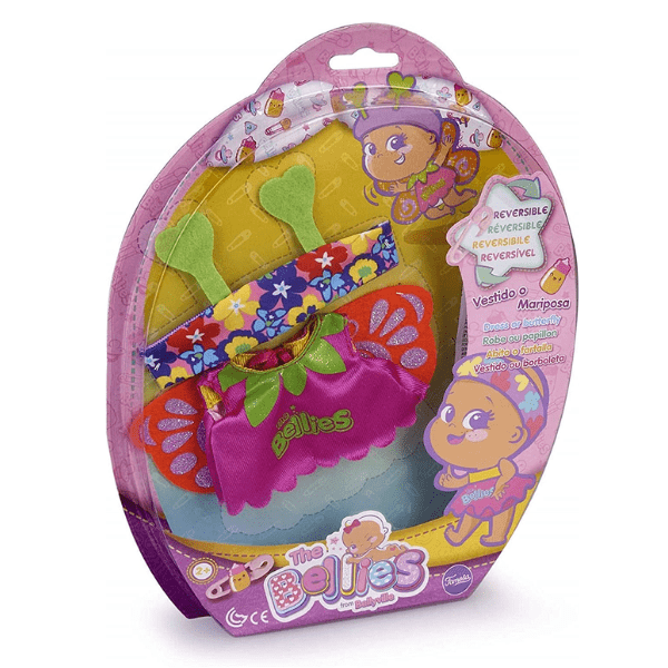 FAMOSA – The Bellies- Disfraces Reversibles Vestido o Mariposa - Imagen 2