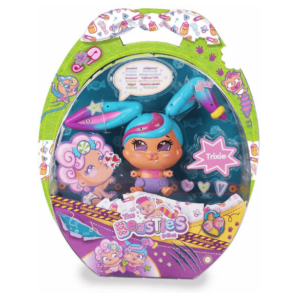 FAMOSA – The Bellies Beasties Trixie – Muñeca Interactiva Famosa con Sonidos - Imagen 2