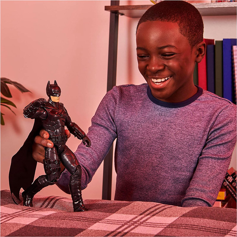 SPIN MASTER – Batman 30 cm – Figura de acción articulada The Batman colección oficial - Imagen 7