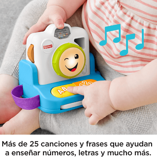 FISHER PRICE – Cámara Instantánea Haz Clic y Aprende - Imagen 4