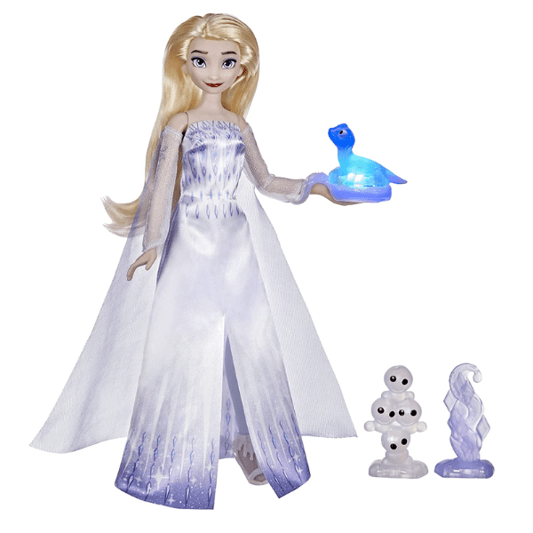 FROZEN 2 – Momentos Mágicos Elsa y sus Amigos Muñeca Disney Frozen 2 Elsa con Sonidos y Luces | 3 Accesorios | - Imagen 2
