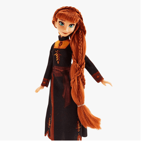 FROZEN 2 – Muñeca Anna Frozen II Trenzamanía Sister Styles con trenzadora y accesorios - Imagen 3