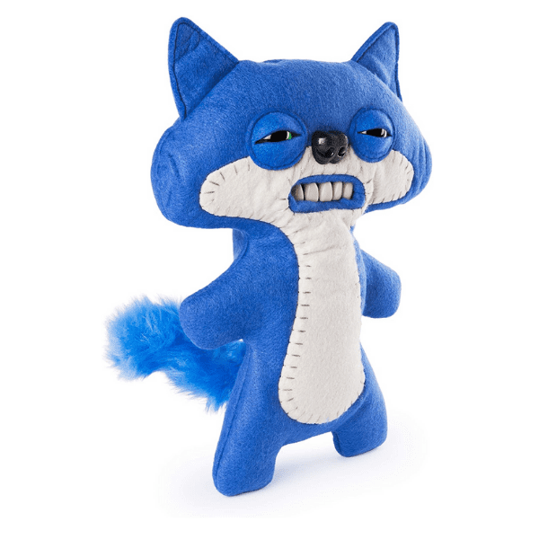 FUGGLER – Blue Suspicious Fox – Peluche Divertido y Feo de Colección, Muñeco Monstruo Original para Niños y Adultos - Imagen 3