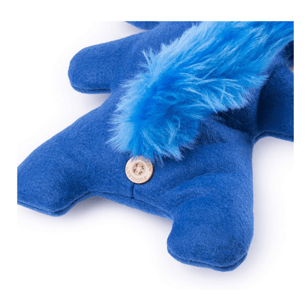 FUGGLER – Blue Suspicious Fox – Peluche Divertido y Feo de Colección, Muñeco Monstruo Original para Niños y Adultos - Imagen 5