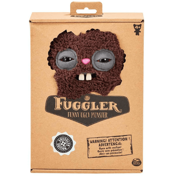FUGGLER – Funny Ugly Monster – Conejo Rabioso Edición Snuggler Marrón - Imagen 3