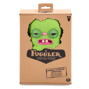 FUGGLER – Funny Ugly Monster – Green Rabid Rabbit Conejo Rabioso Verde Edición Limitada, Muñeco Monstruo 22cm