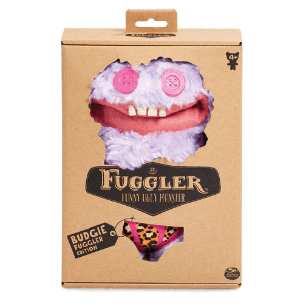 FUGGLER – Funny Ugly Monster – Grin Grin Morado – Muñeco Raro Budgie Edition | Regalo Friki - Imagen 3