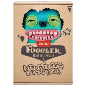 ZURU – Fuggler Greedy Grinner Peluche Monstruo Azul New Fuggs on the Block 22 cm