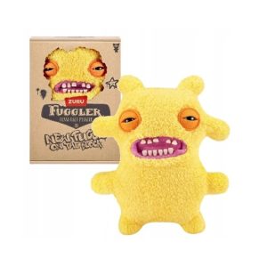ZURU – Fuggler Sir Nubbynuts Amarillo Fuggs on the Block Peluche Monstruo Feo Divertido 22 cm