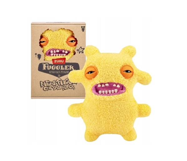 ZURU – Fuggler Sir Nubbynuts Amarillo Fuggs on the Block Peluche Monstruo Feo Divertido 22 cm - Imagen 2