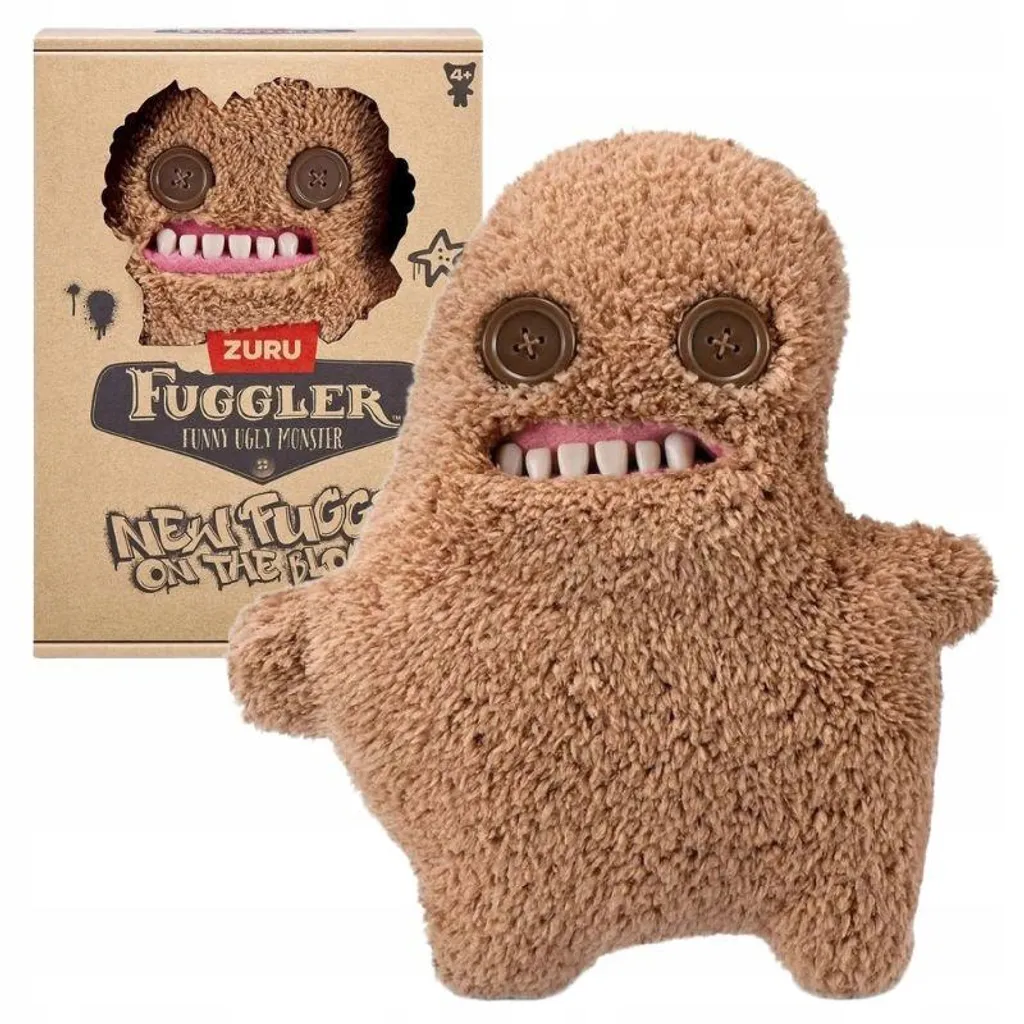 ZURU – Fuggler Sir Splodge A Lot Peluche Monstruo Funny Ugly 23 cm New Fuggs on the Block - Imagen 6
