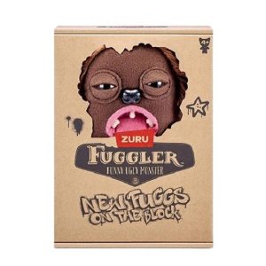 ZURU – Fuggler Hedge Grog Marrón 22 cm Fuggs on the Block Monstruo Peluche Coleccionable
