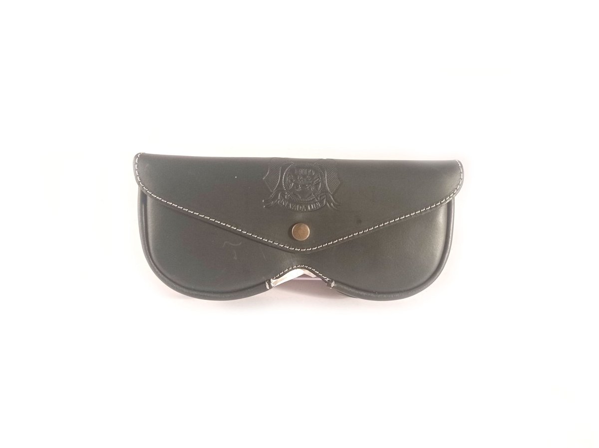 Funda de gafas en piel vacuno grasa NILO - Imagen 2