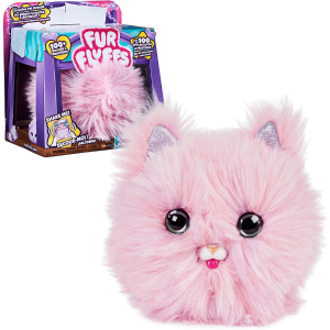 FUR FLUFFS – Mascota Peluche Interactivo gatito rosa con sonidos mascota sorpresa