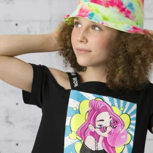 Gorro de niña estampado tie dye
