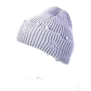 Gorro de punto estilo desgaste