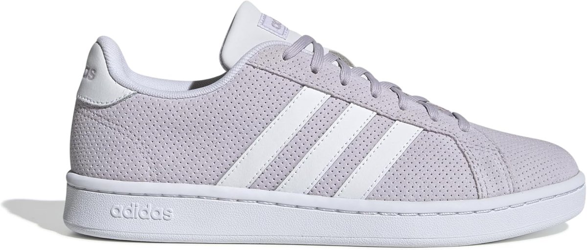 ADIDAS – Zapatillas Adidas Grand Court Mujer Blancas EE7476 Talla 40 Casual Cómodas - Imagen 4