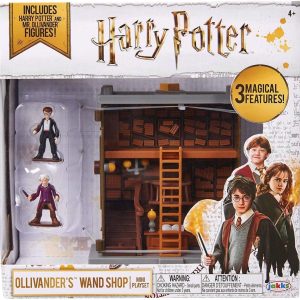 JAKKS PACIFIC – Harry Potter Ollivander’s Wand Shop Mini Playset Jakks Pacific 49997 con Figuras