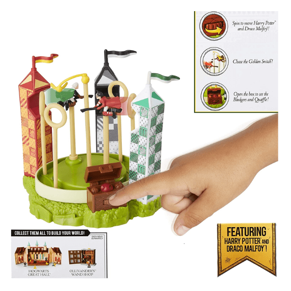 HARRY POTTER – Quidditch Pitch Campo de Quidditch Mini Arena - Imagen 3