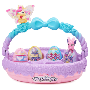Hatchimals CollEGGtibles – Hatchimals Bunny Bakers Spring Basket – Set de 6 figuras sorpresa