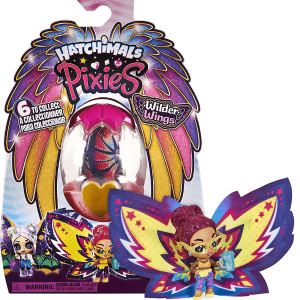 HATCHIMALS – Pixies Wilder Wings Pixie Juguete Sorpresa Duende Sorpresa Alas Tela Regalo Niña