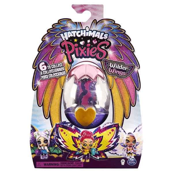 HATCHIMALS – Pixies Wilder Wings Pixie Juguete Sorpresa Duende Sorpresa Alas Tela Regalo Niña - Imagen 3