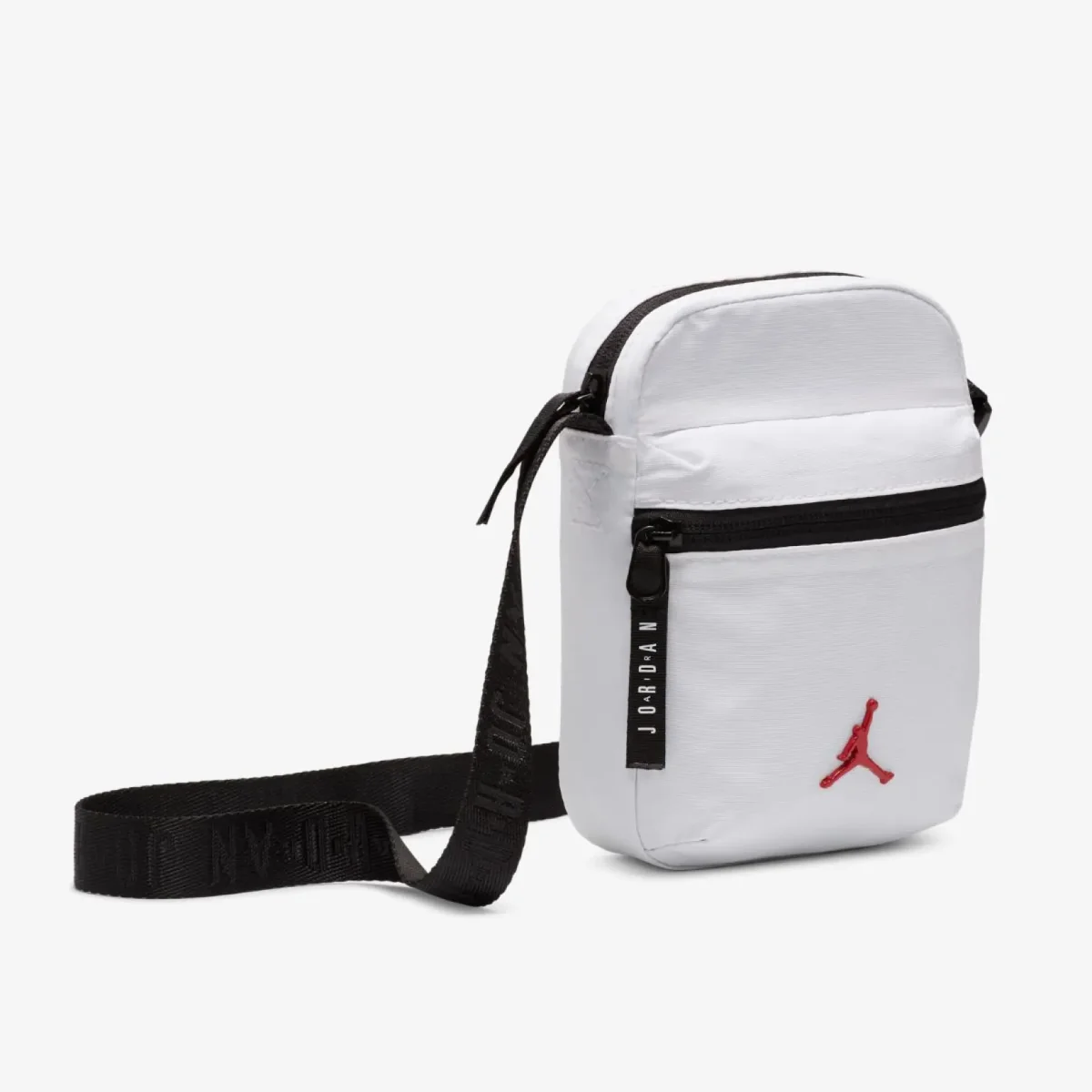 NIKE – Bolso Bandolera Jordan Airborne Festival Blanco Unisex 9A0631-001 - Imagen 6