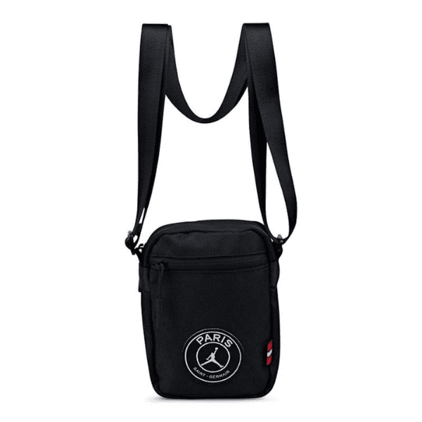 JORDAN – Mochila Jordan PSG Pequeña Negra Bandolera Festival - Imagen 2