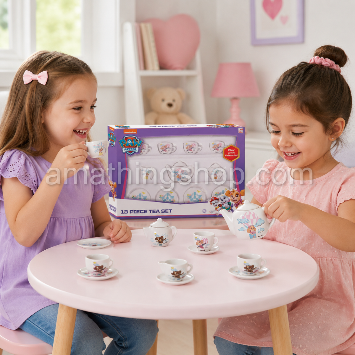 PAW PATROL – Juego de Té 13 Piezas Patrulla Canina Infantil 3+ - Imagen 5