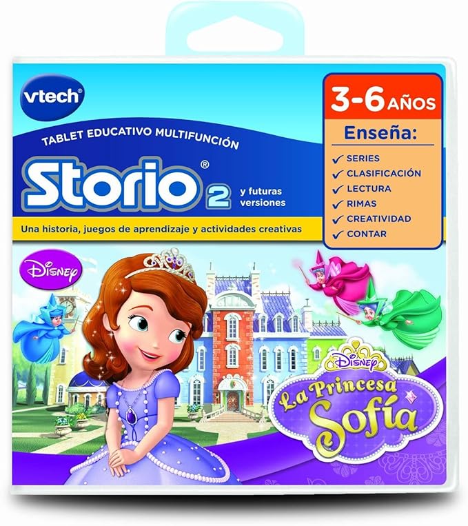 VTECH – Juego VTech Storio 2 Princesa Sofía Cartucho Educativo Infantil 3-6 Años - Imagen 2