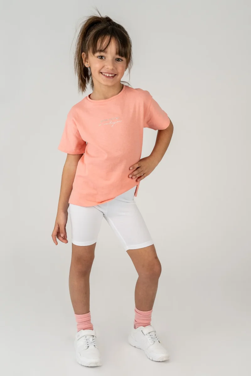 Legging de niña blanco