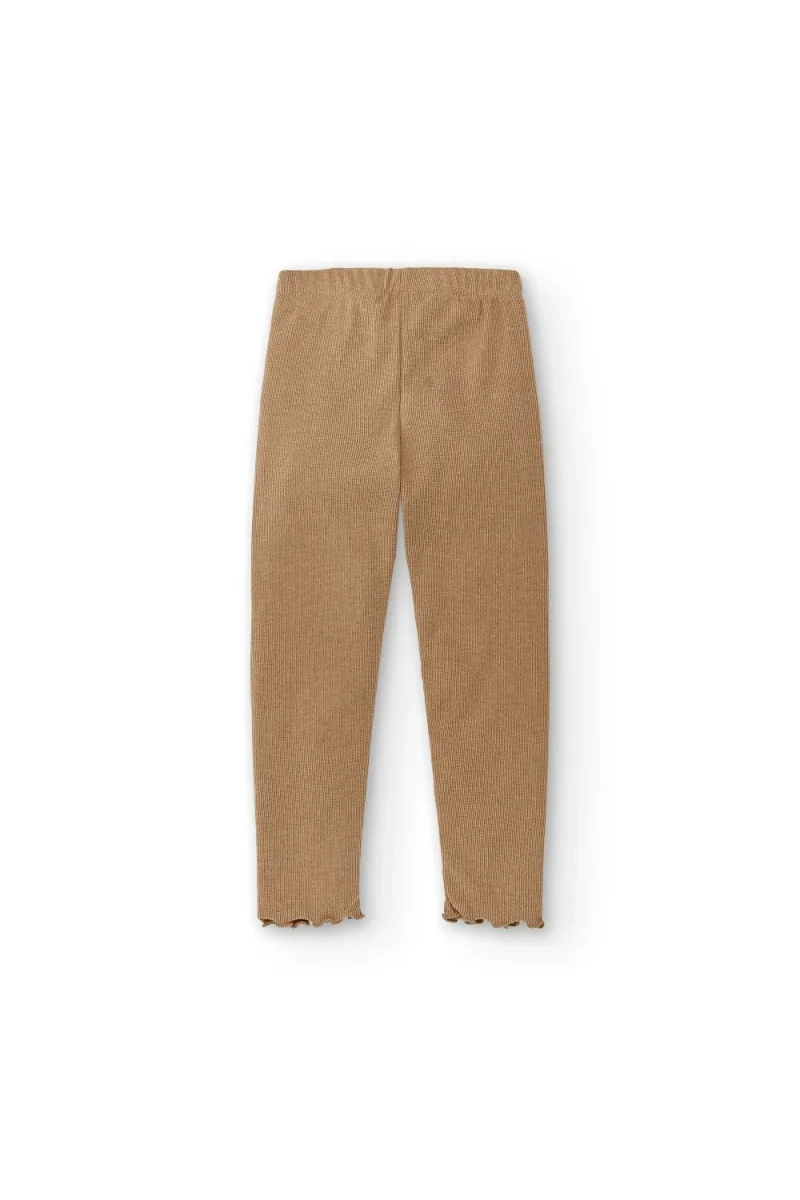 Legging de niña color camel - Imagen 5
