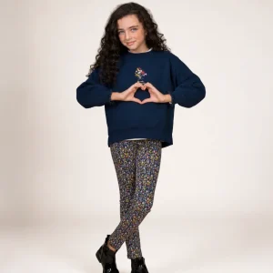 Legging de niña estampado flores
