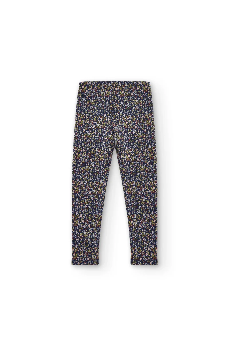 Legging de niña estampado flores - Imagen 3