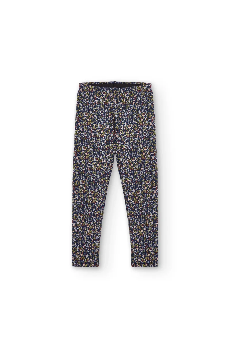 Legging de niña estampado flores - Imagen 4