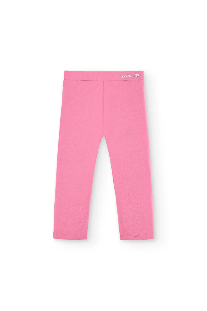 Legging de niña fucsia | Flexible y cómodo - Imagen 3