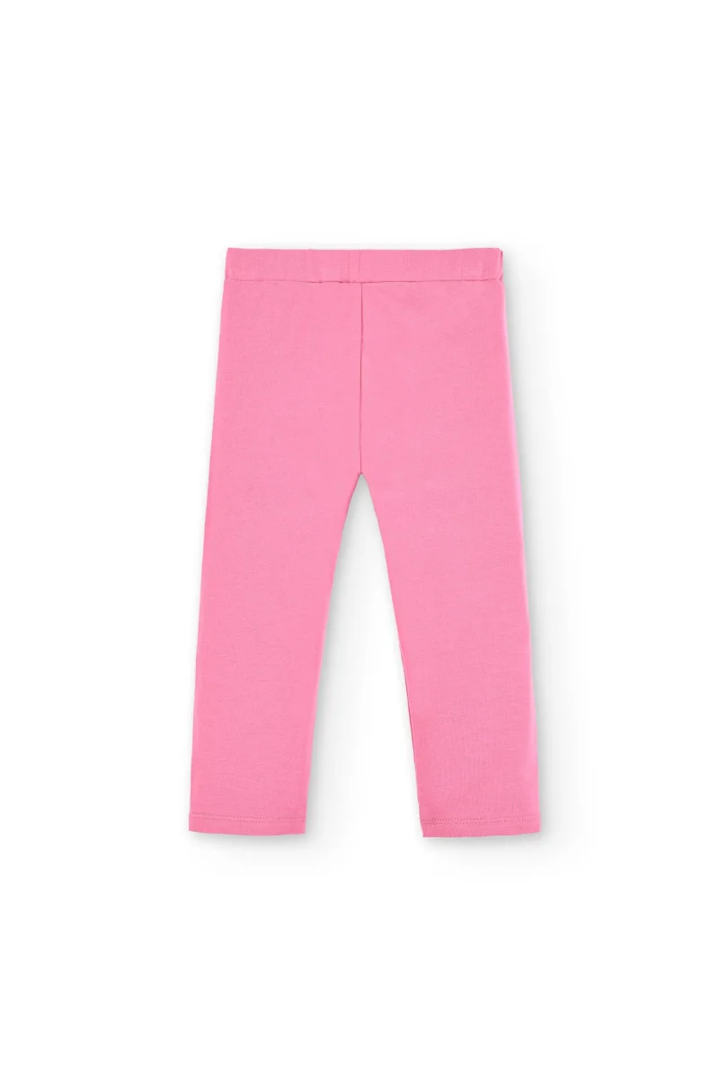 Legging de niña fucsia | Flexible y cómodo - Imagen 4