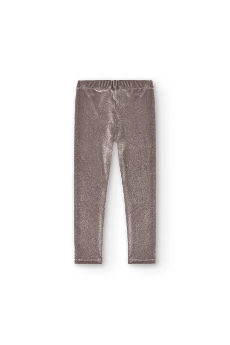 Legging de niña gris | Cintura elástica - Imagen 3