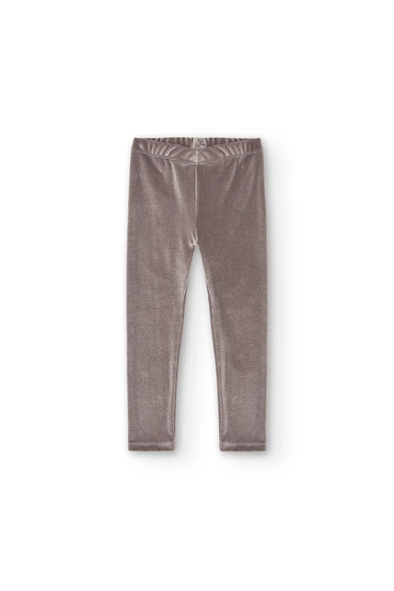Legging de niña gris | Cintura elástica