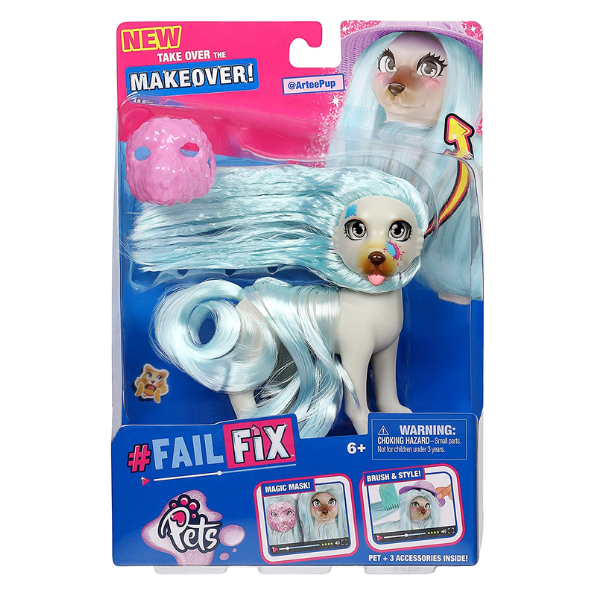 FAILFIX – Mascota de Perro Pretty Artee Pup Total Makeover Pet Pack