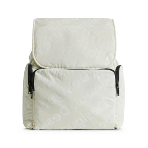DESIGUAL – Mochila Desigual Blanca Back Colorama Helsinki – Mochila Elegante de Mujer para Universidad y Viajes