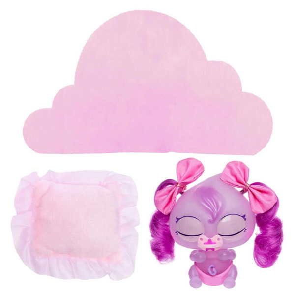 DISTROLLER – Muñeco Distroller Sorpresito Fortunata Lila 9 cm con 13 Piezas D993007 - Imagen 8