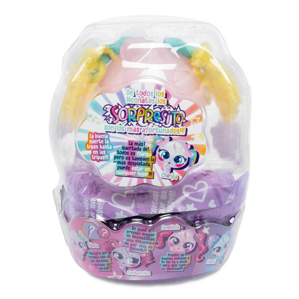 DISTROLLER – Muñeco Distroller Sorpresito Felicia Rosa 13 cm con 13 Piezas Sorpresa D992994 - Imagen 7