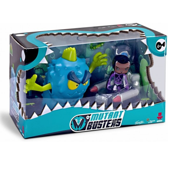 FAMOSA – Mutant Busters Lancha de Rescate + 1 Figura Rugor - Imagen 3