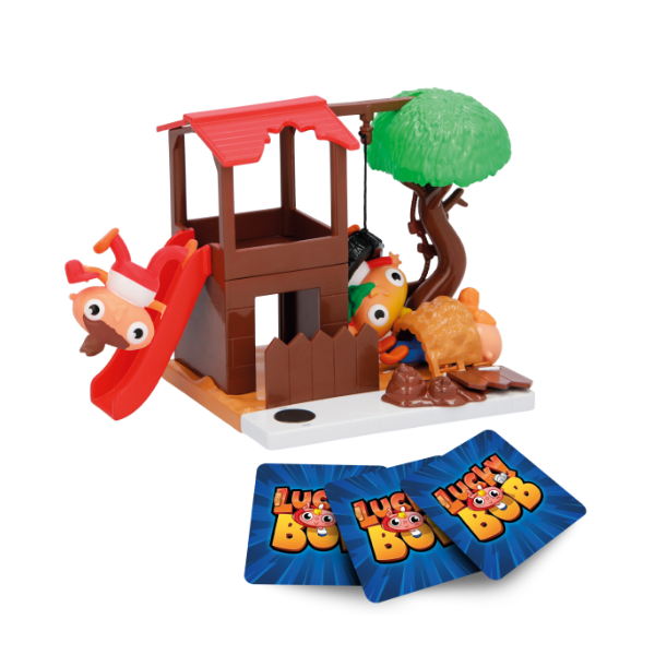 LUCKY BOB – Figuras Playset Parque 3 Bobs Serie 1. 3 Figuras Exclusivas y Accesorios - Imagen 3