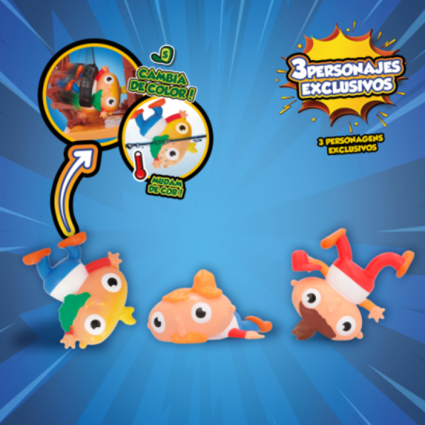 LUCKY BOB – Figuras Playset Parque 3 Bobs Serie 1. 3 Figuras Exclusivas y Accesorios - Imagen 4