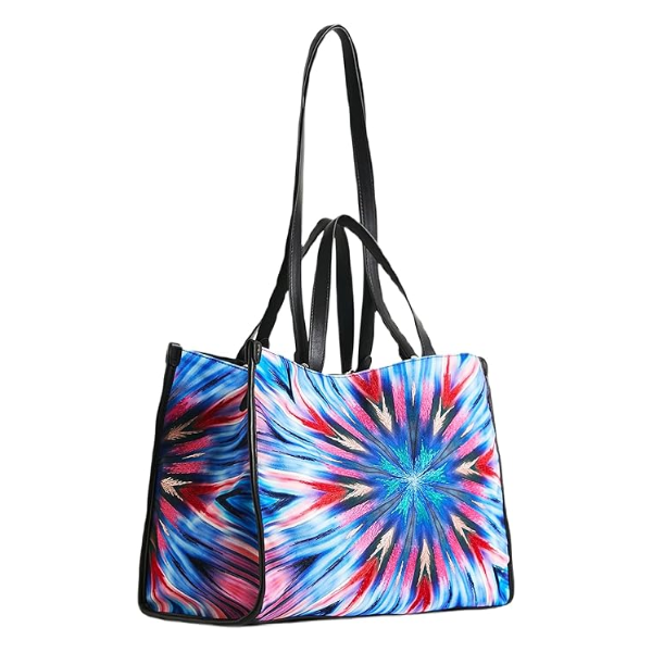 DESIGUAL – Bolso Mujer Hombro Lavender Hanover Multicolor 2 en 1 - Imagen 5