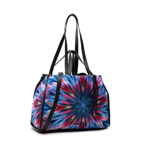 DESIGUAL – Bolso Mujer Hombro Lavender Hanover Multicolor 2 en 1 - Imagen 4