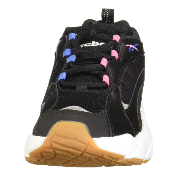 REEBOK – Zapatillas Reebok Royal Pervader Mujer Negro Rosa EH2488 Sneakers Chunky Casual - Imagen 8